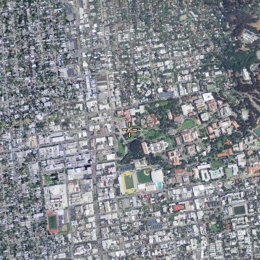 Aerial/Satellite Image of Mulford Hall, CA