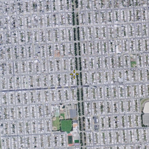 Aerial/Satellite Image of Sunset Lutheran Church (historical), CA