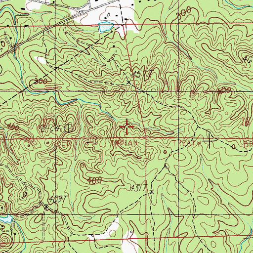 Topographic Map of Wetumpka Division, AL