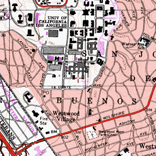 Topographic Map of Davies Childrens Center, CA
