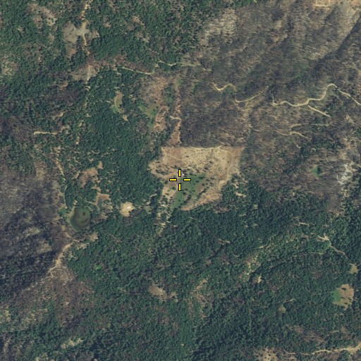 Aerial/Satellite Image of Friend Place, CA