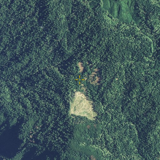 Aerial/Satellite Image of Hughes Place, CA