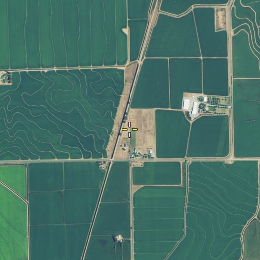 Aerial/Satellite Image of Ramirez, CA