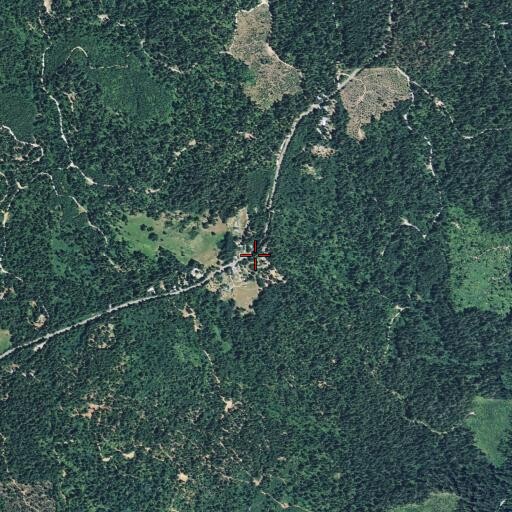 Aerial/Satellite Image of Strawberry Valley, CA