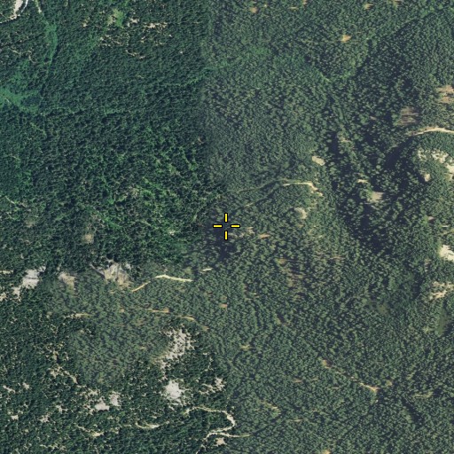 Aerial/Satellite Image of Palisade Cliff, CA