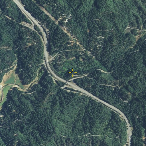Aerial/Satellite Image of Salt Creek Group Campgrounds, CA