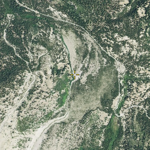Aerial/Satellite Image of Survivors Hill, CA