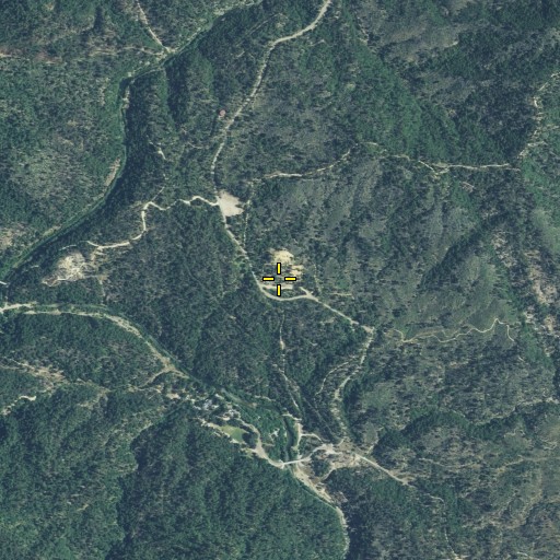 Aerial/Satellite Image of Whiskeytown Cemetery, CA