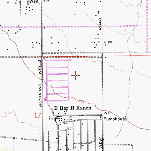 Topographic Map of KUTE-AM (Desert Hot Springs), CA