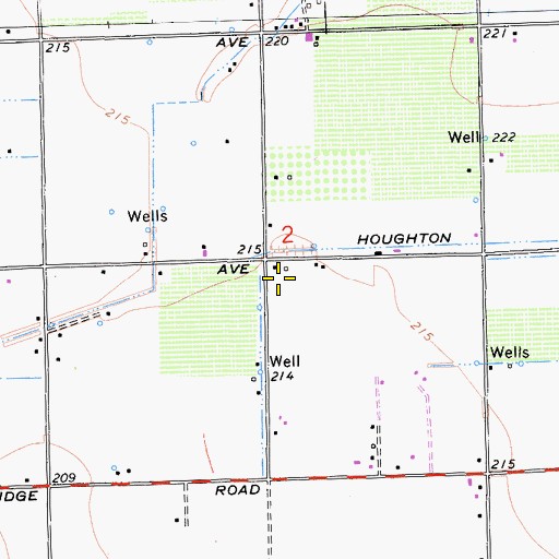 Topographic Map of KTAA-FM (Kerman), CA