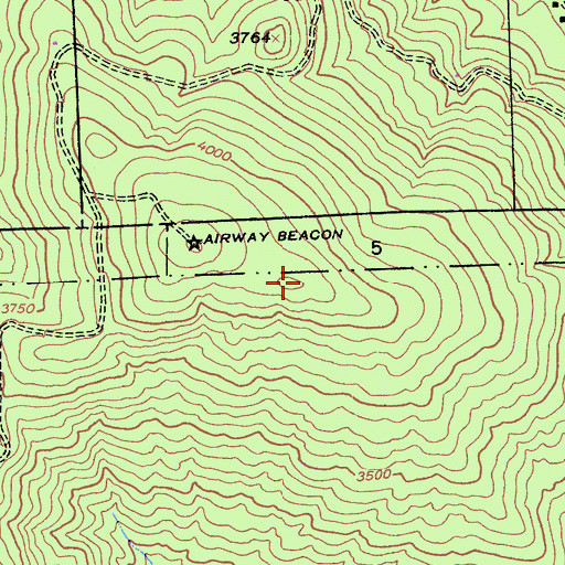 Topographic Map of KHRA-FM (Mariposa), CA