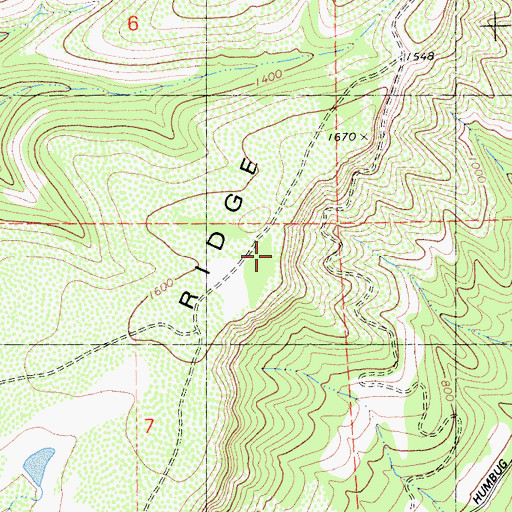 Topographic Map of KNVR-FM (Paradise), CA