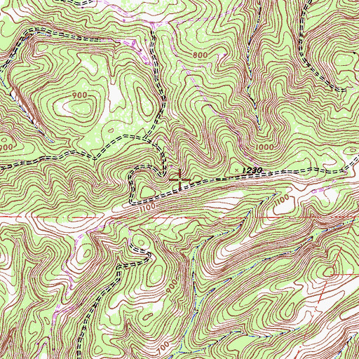 Topographic Map of KMBY-FM (Seaside), CA