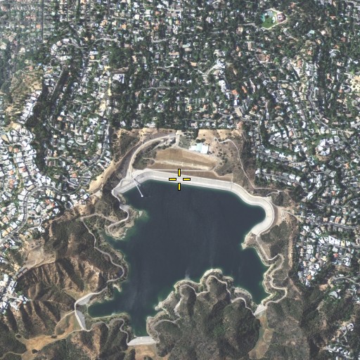 Aerial/Satellite Image of Encino 6-007 Dam, CA