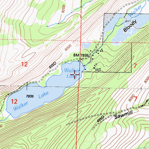 Walker Lake 6035 Dam, CA