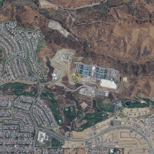 Aerial/Satellite Image of Diemer Number 8 35-009 Dam, CA