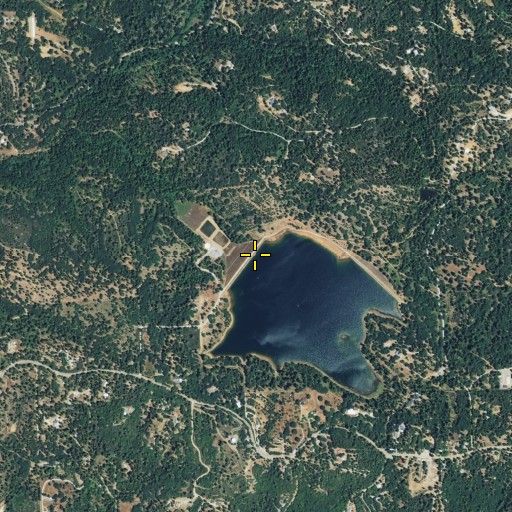 Aerial/Satellite Image of Jeff Davis 82-004 Dam, CA