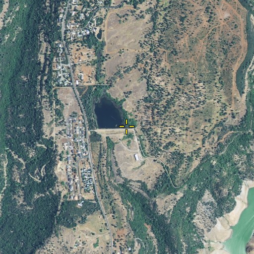 Aerial/Satellite Image of Kunkle 97-007 Dam, CA