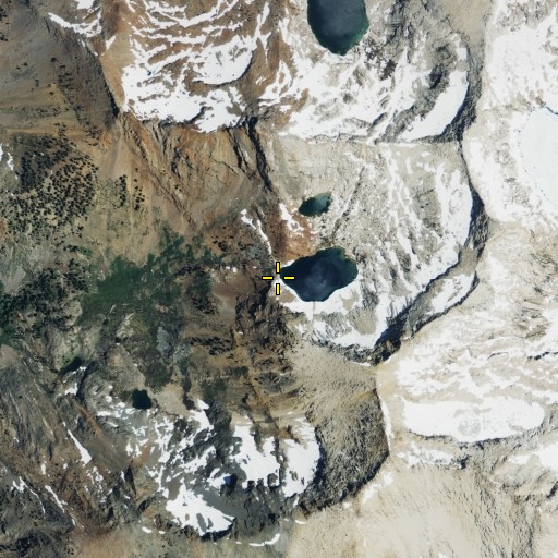 Aerial/Satellite Image of Crystal Lake 104-019 Dam, CA