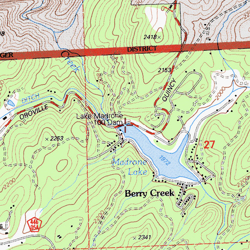 Lake Madrone 1004 Dam, CA