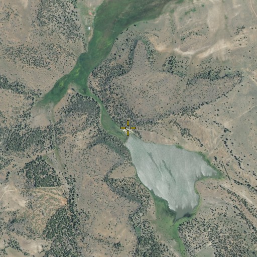 Aerial/Satellite Image of Elkins and Lane 1241 Dam, CA