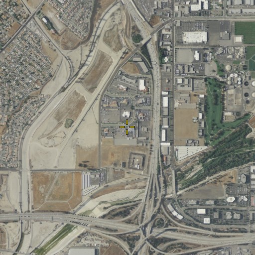 Aerial/Satellite Image of KRSO-AM (San Bernardino), CA