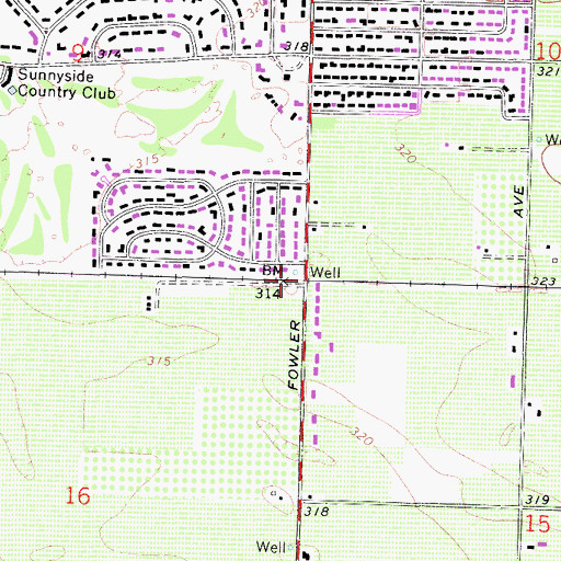 Topographic Map of Butler (historical), CA