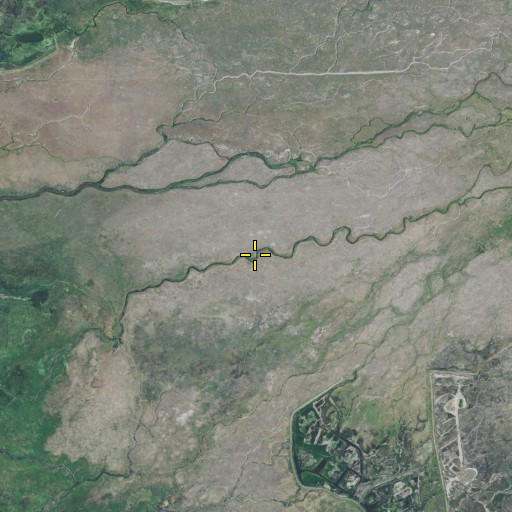 Aerial/Satellite Image of Ash Creek State Wildlife Area, CA