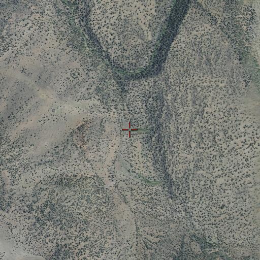 Aerial/Satellite Image of Log Cabin Reservoir Number 2, CA