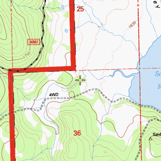 Topographic Map of Wildcat Canyon, CA