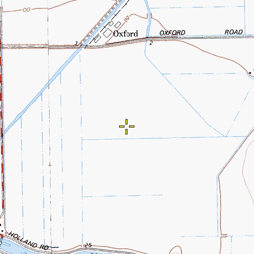 Topographic Map of Clamshell Cut (historical), CA