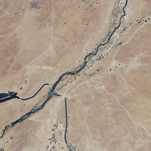 Aerial/Satellite Image of Twelvemile House (historical), CA