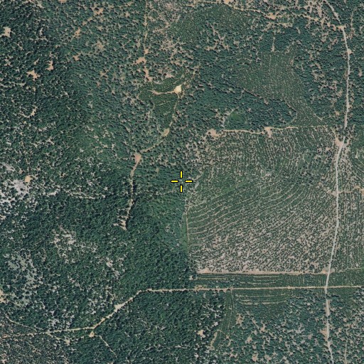 Aerial/Satellite Image of Manzanita Mountain, CA