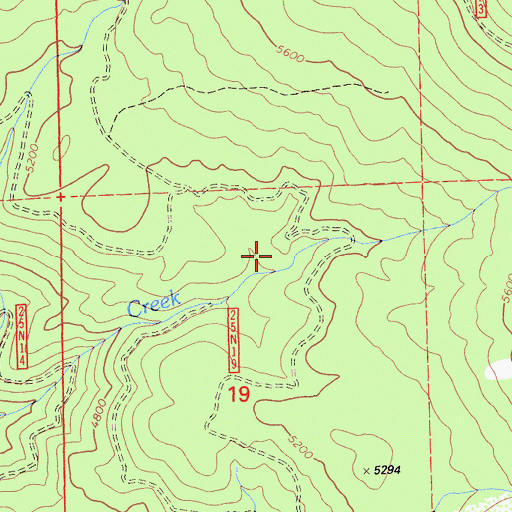 Topographic Map of Mount Hough State Game Refuge, CA
