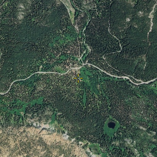 Aerial/Satellite Image of Grubbs Cow Camp, CA