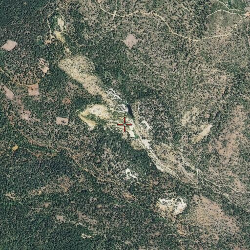 Aerial/Satellite Image of Mulligan Slide, CA