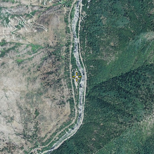 Aerial/Satellite Image of Rock Crest, CA