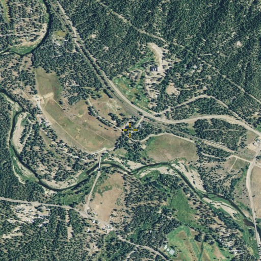 Aerial/Satellite Image of Mohawk Ranger Station, CA