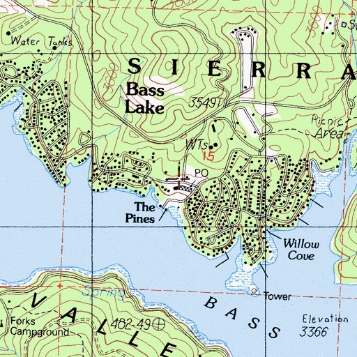 Bass Lake Post Office, CA