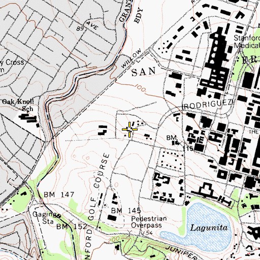Topographic Map of Bleeker Laboratory, CA