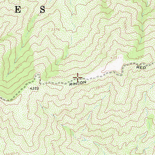 Topographic Map of Tool Cabin (historical), CA
