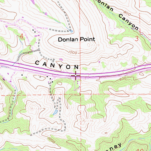 Topographic Map of Haywards Pass, CA