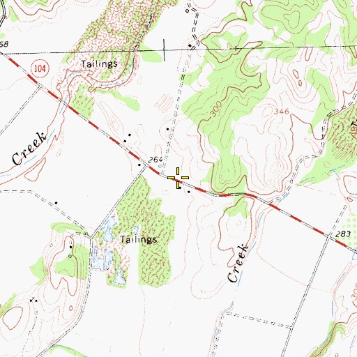 Topographic Map of Union School (historical), CA