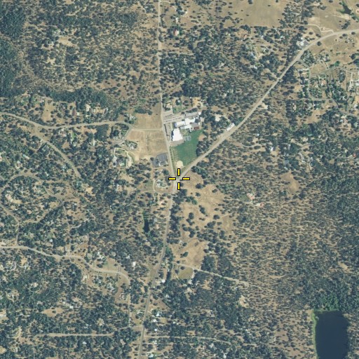 Aerial/Satellite Image of Middletown (historical), CA