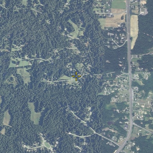 Aerial/Satellite Image of Carriage Hills, MD