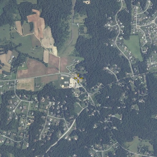 Aerial/Satellite Image of Cattertons Reach, MD