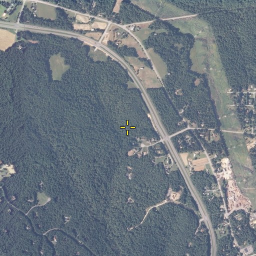 Aerial/Satellite Image of Hillside Manor, MD
