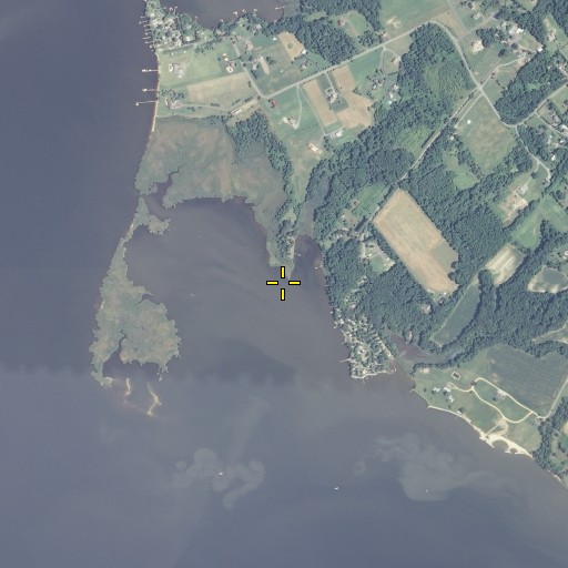 Aerial/Satellite Image of Smith Point, MD
