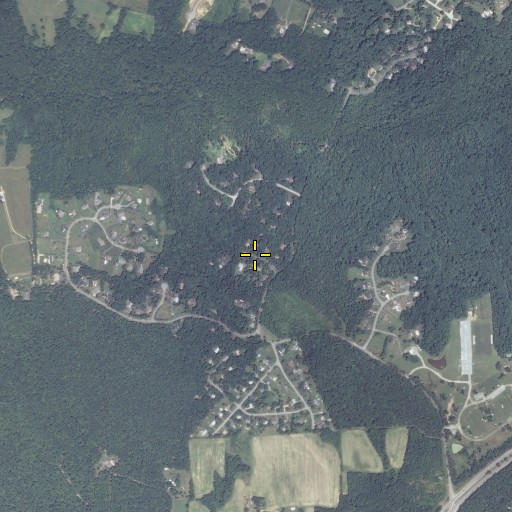 Aerial/Satellite Image of Hillwood, MD