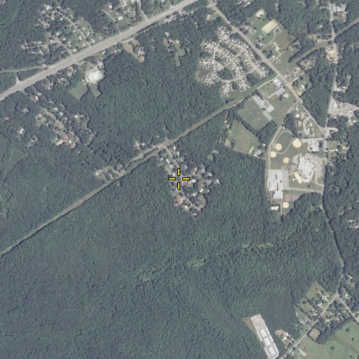 Aerial/Satellite Image of Laurel Acres, MD